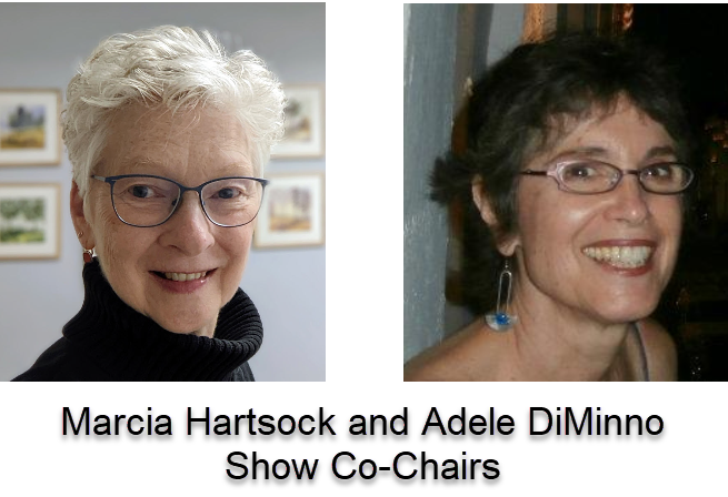 Marcia Hartsock and Adele DiMinno, Show Co-Chairs